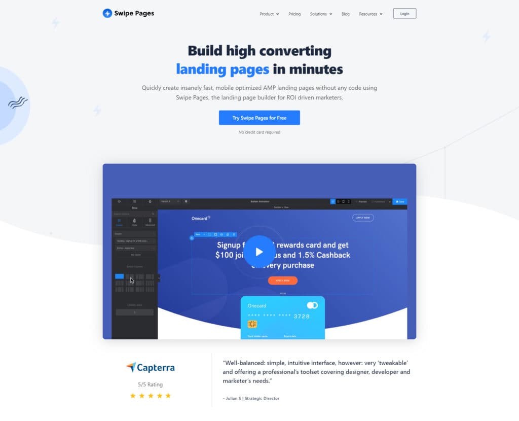 Swipe Pages